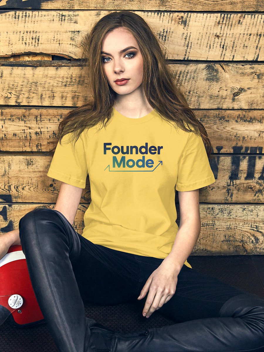 Founder Mode T-Shirt | Motivational Graphic Tee for Entrepreneurs product image (11)
