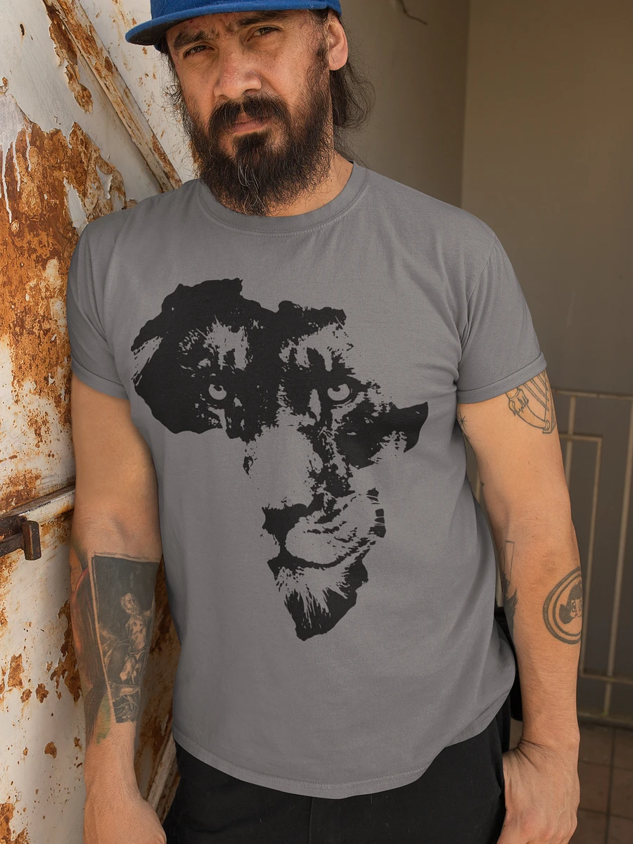 African Lion Face T-Shirt | Safari Culture | Africa Map | African Lion Safari product image (2)