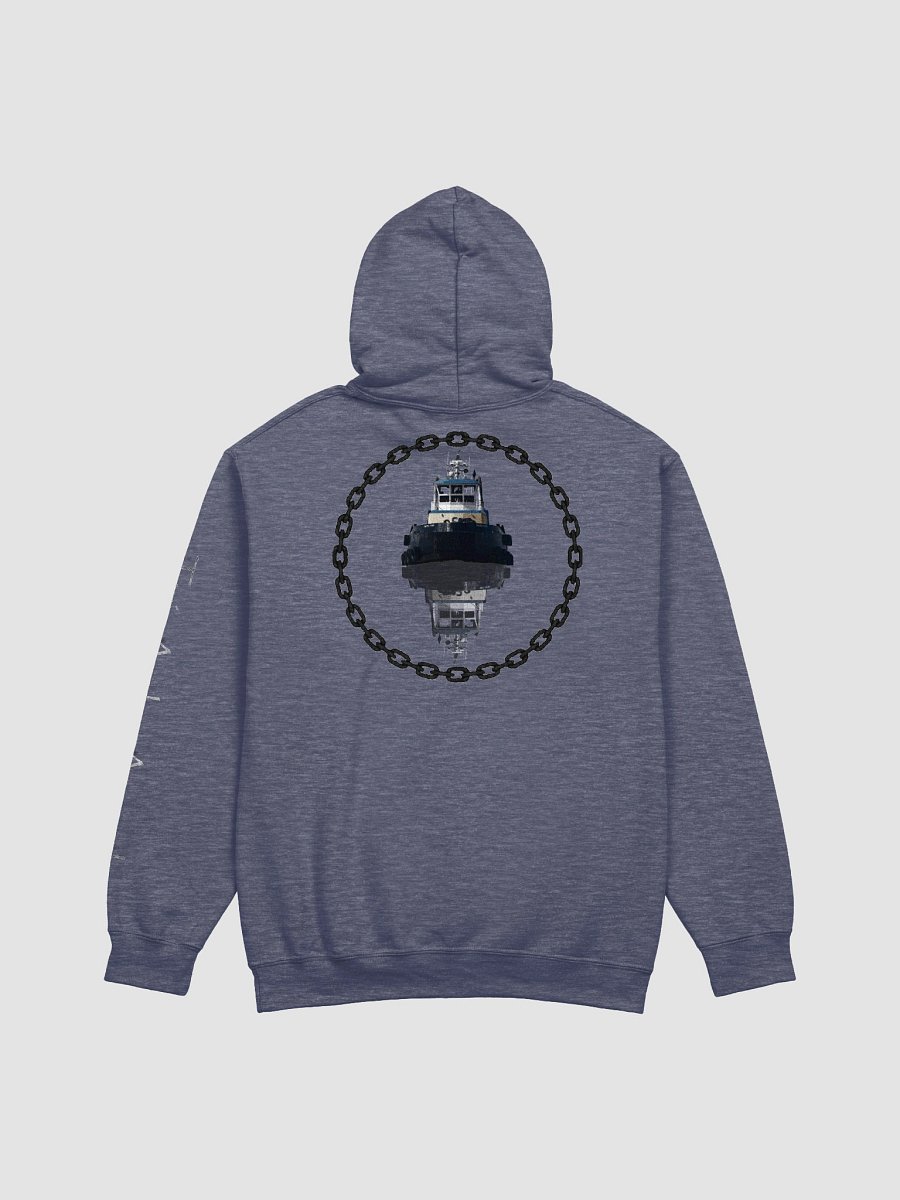 Endless Chain Western Titan Tug and Reflection - Sleeve Twin Anchor Hoodie product image (23)