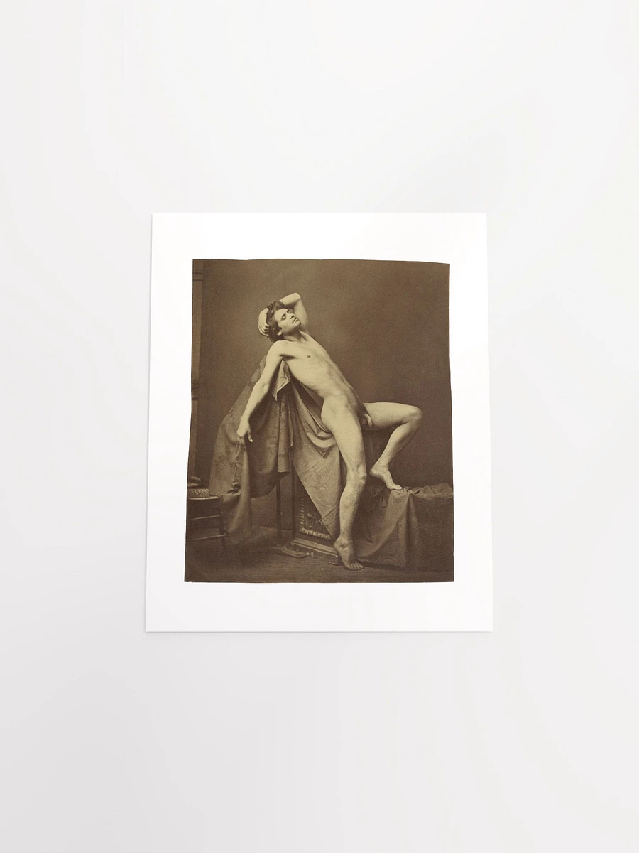 Male Figure In Repose By Gaudenzio Marconi (c. 1860) - Print product image (13)