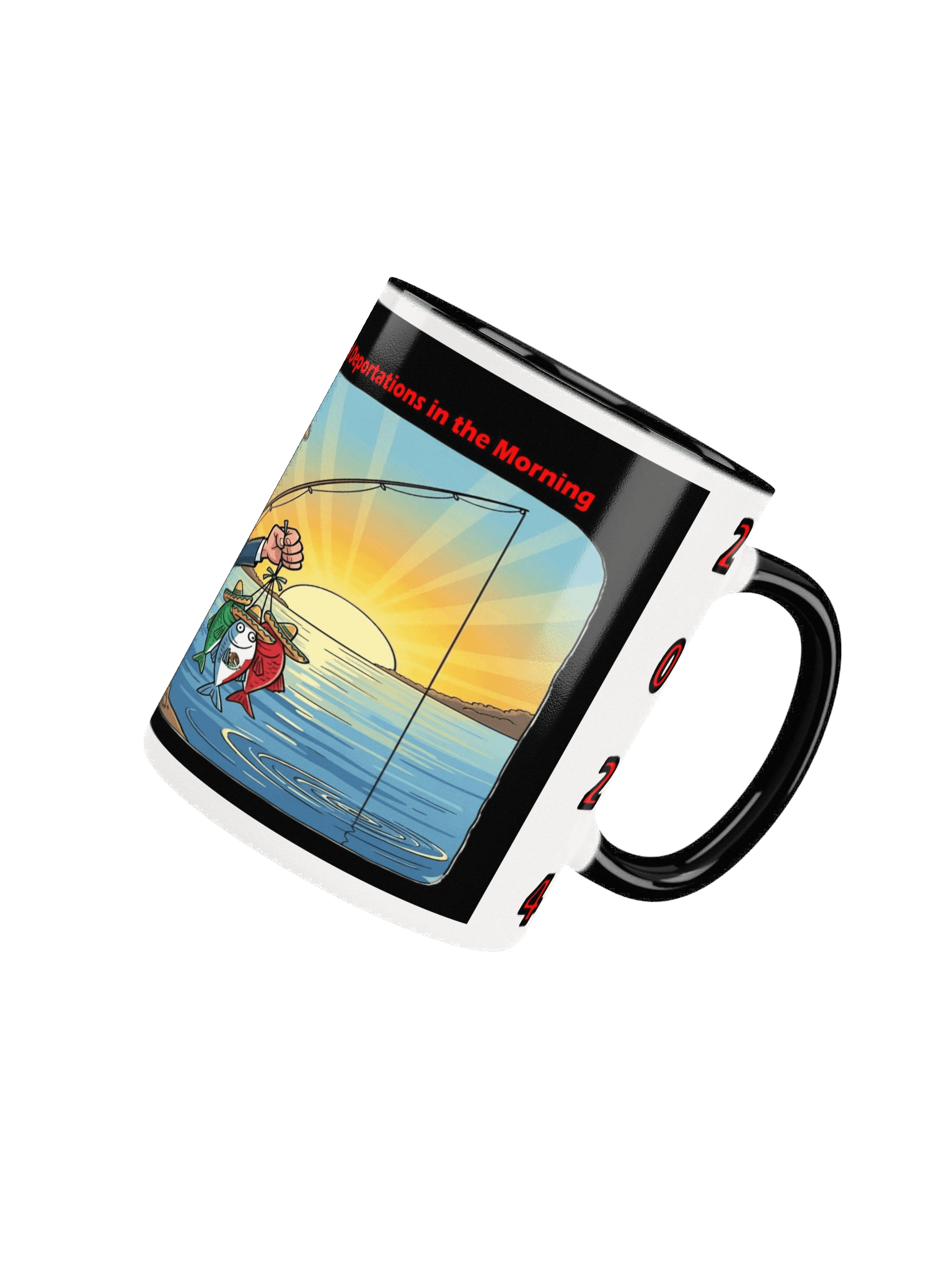 Trump Fisherman Ceramic Mug product image (5)