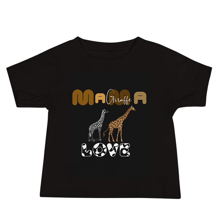 Mama Giraffe Love Baby Tee product image (2)