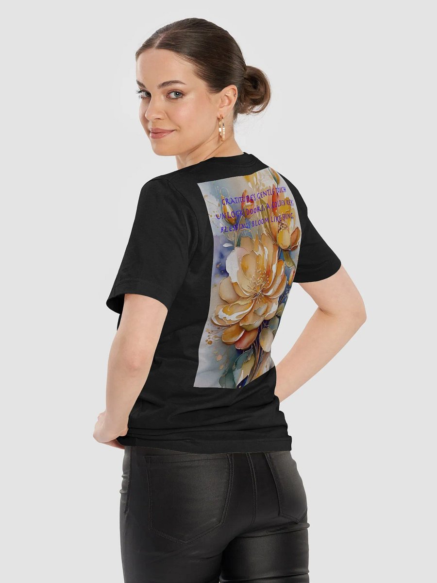 Gratitude's Golden Bloom T-Shirt product image (9)