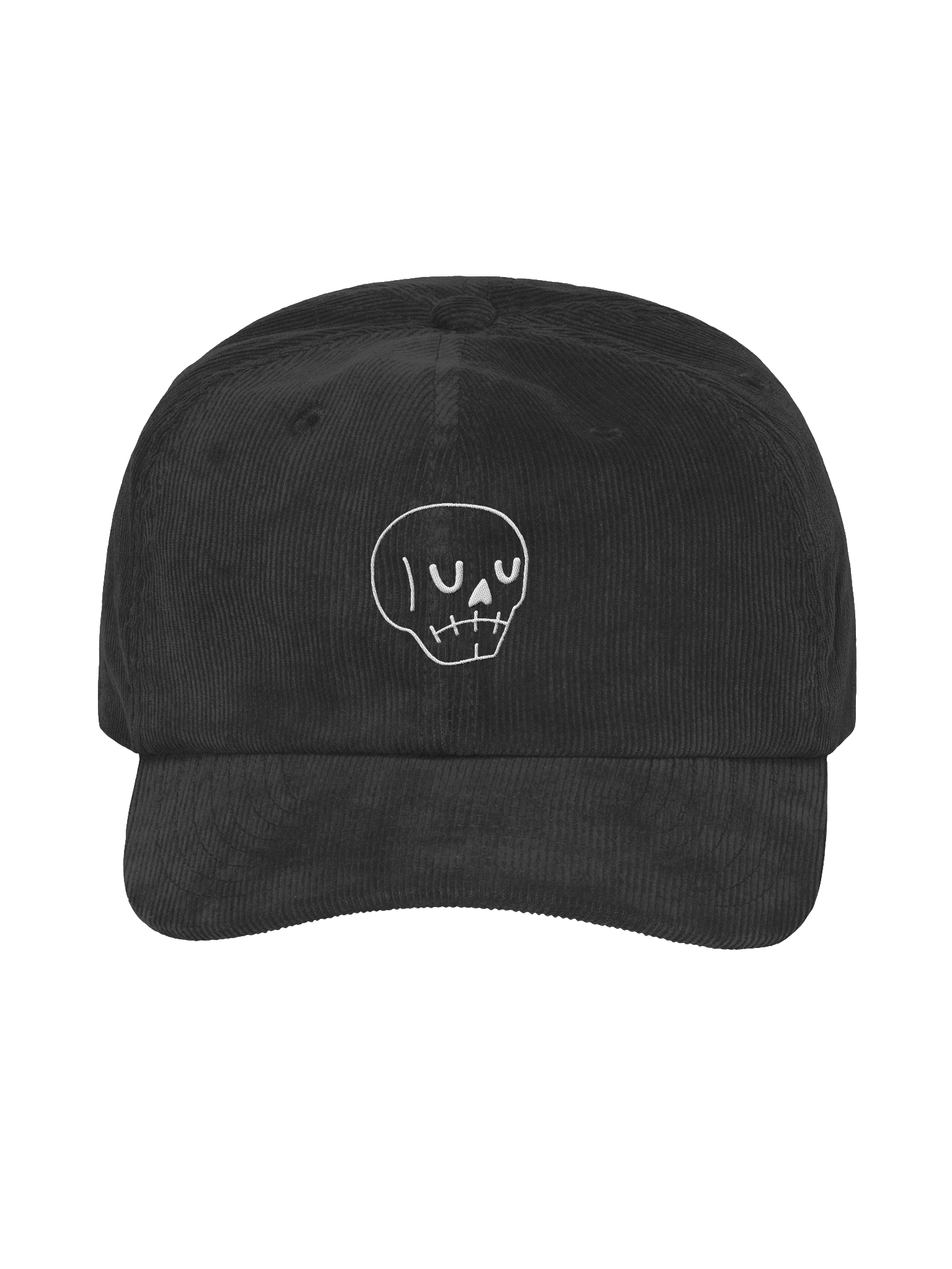 Skull Corduroy Dad Hat product image (1)