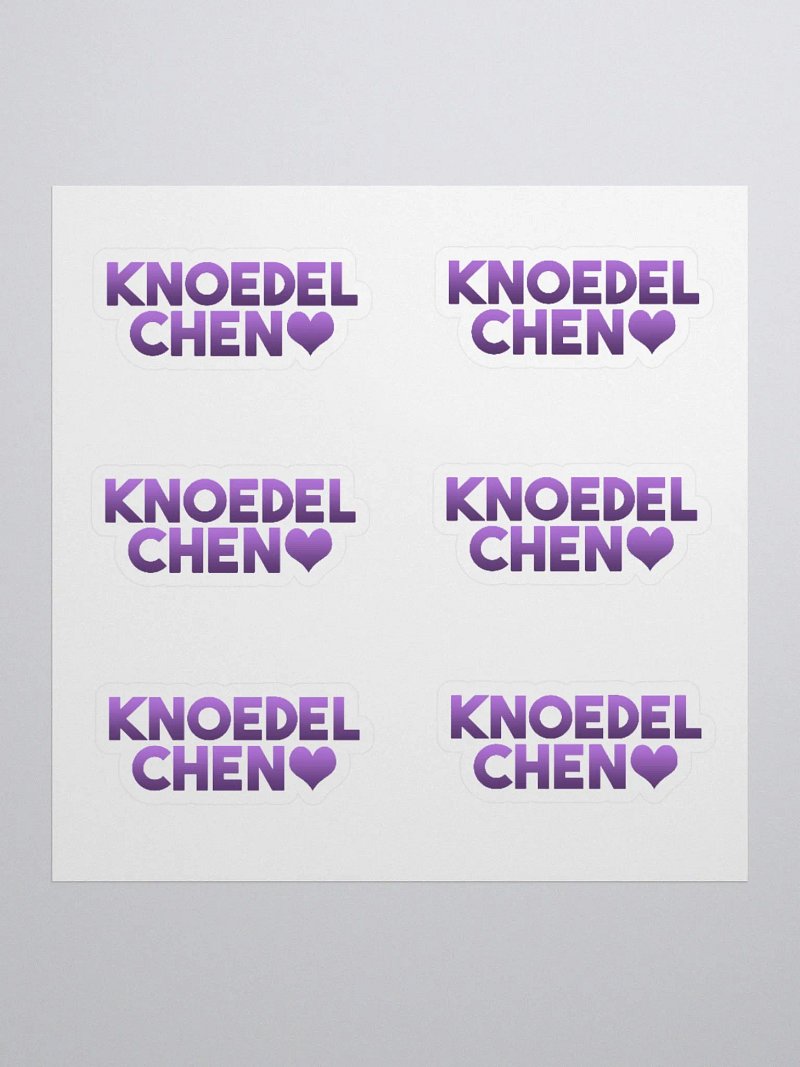 Knoedelchen Sticker Sheet