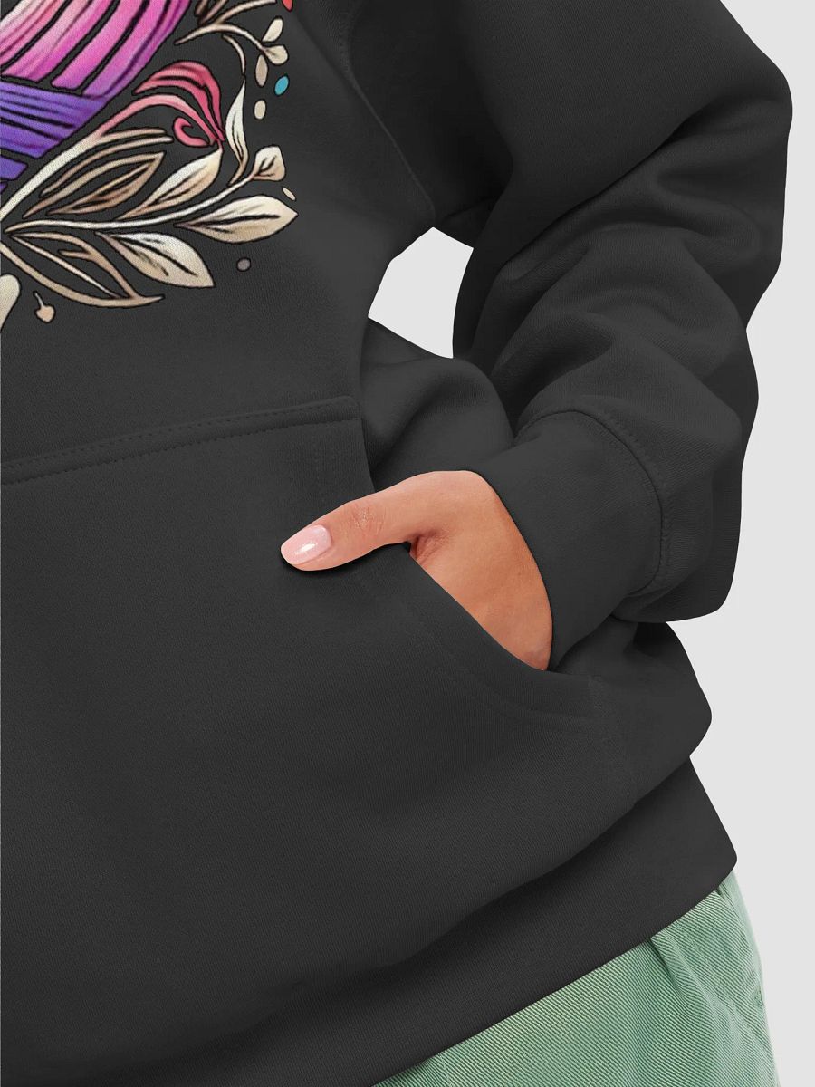 Vibrant Heart Swirl Unisex Hoodie product image (8)