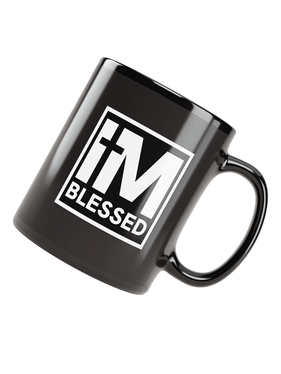 I'm Blessed Mug (Black) product image (5)