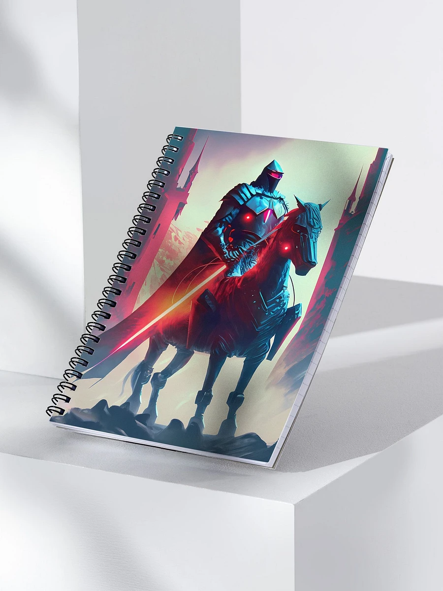 NEON DARK SITH ON CYBER HORSE NOTEBOOK product image (4)