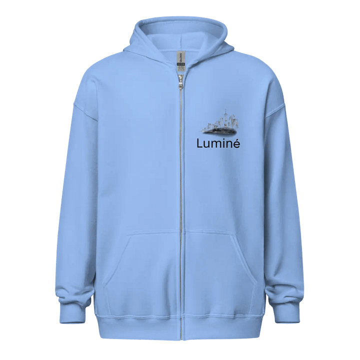Luminé Light Gildan Heavy Blend Zip Hoodie product image (1)