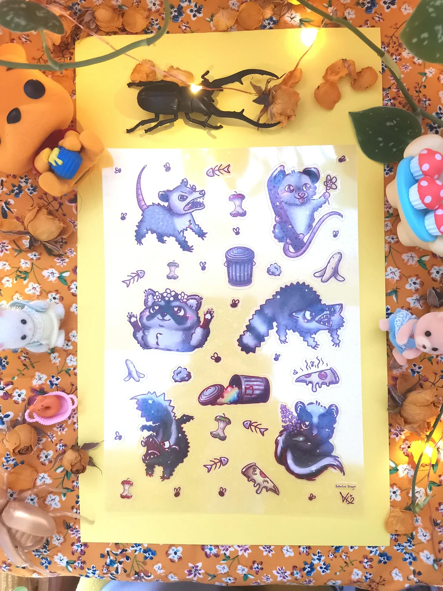 Forbidden Cats Sticker Sheet! product image (3)