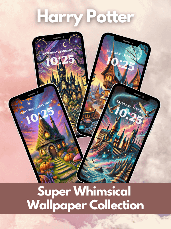 Harry Potter Super Fantasy Illustration Phone Wallpaper Bundle I 4K Quality Bundle product image (1)