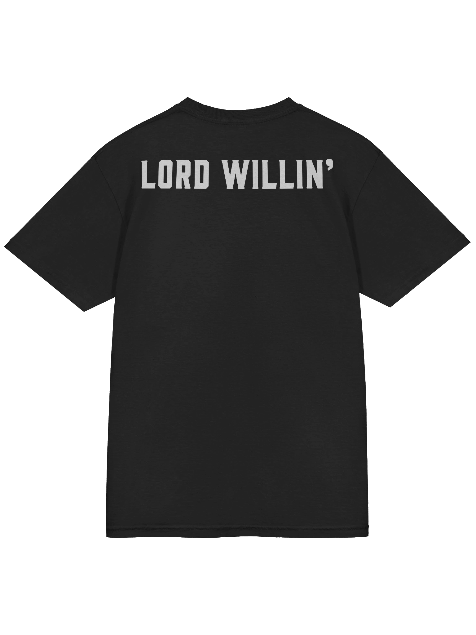 LORD WILLIN' PLAIN TEE WITHOUT LOGO product image (4)