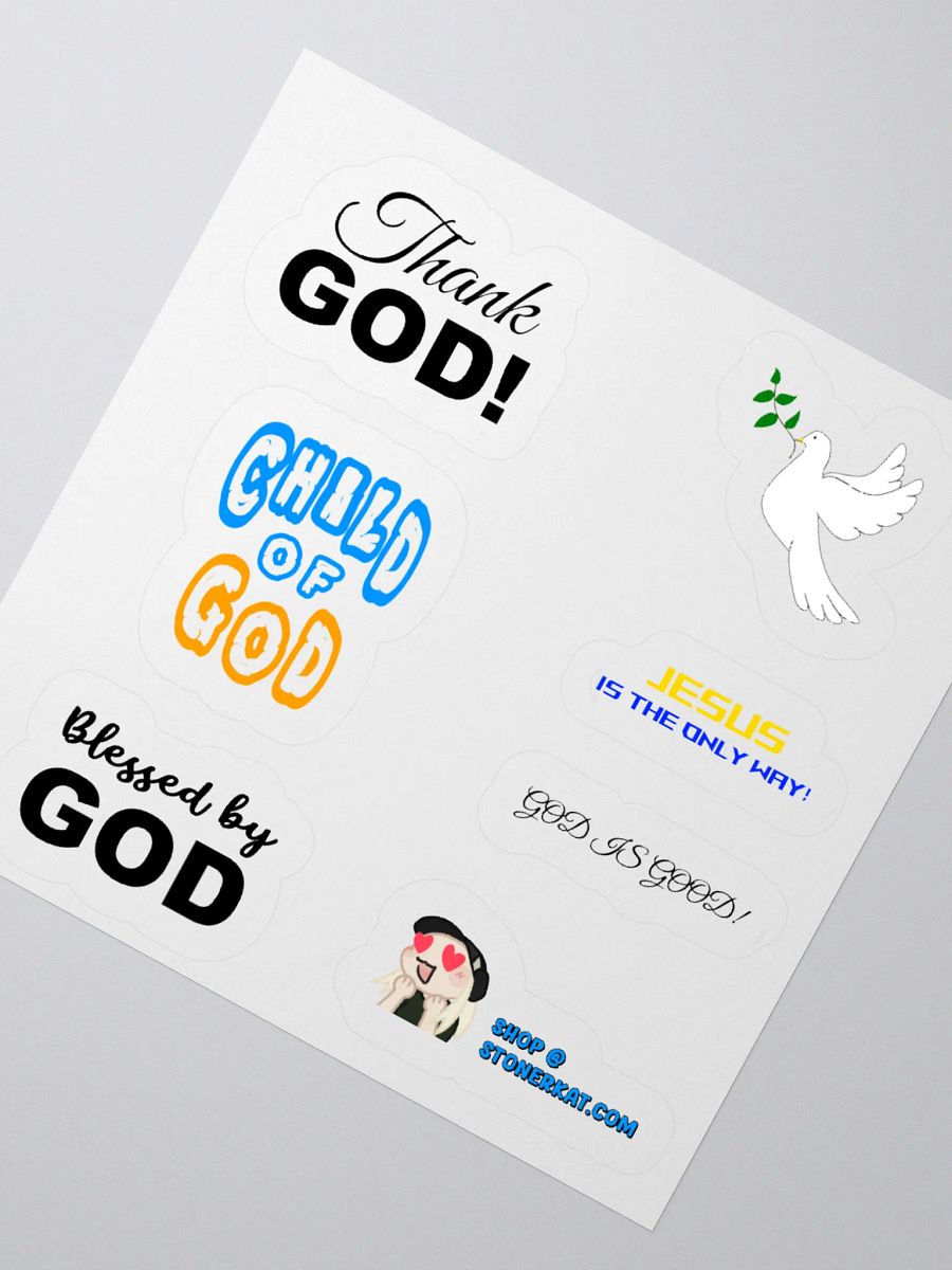 Child of God Kiss Cut Stickers product image (6)