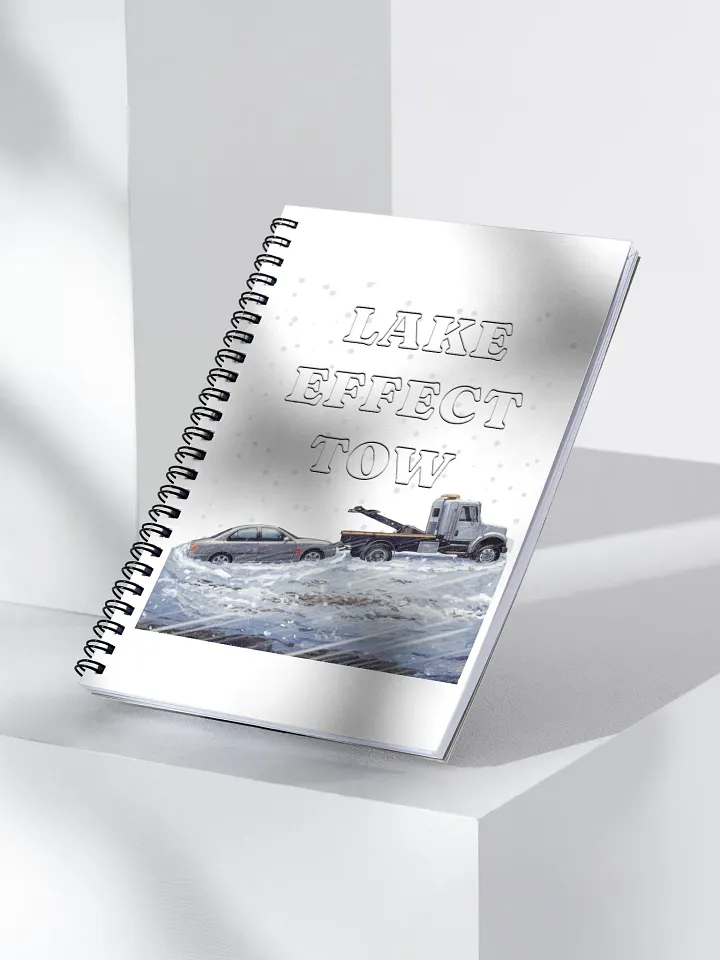 Lake Effort Tow Spiral Notebook product image (1)