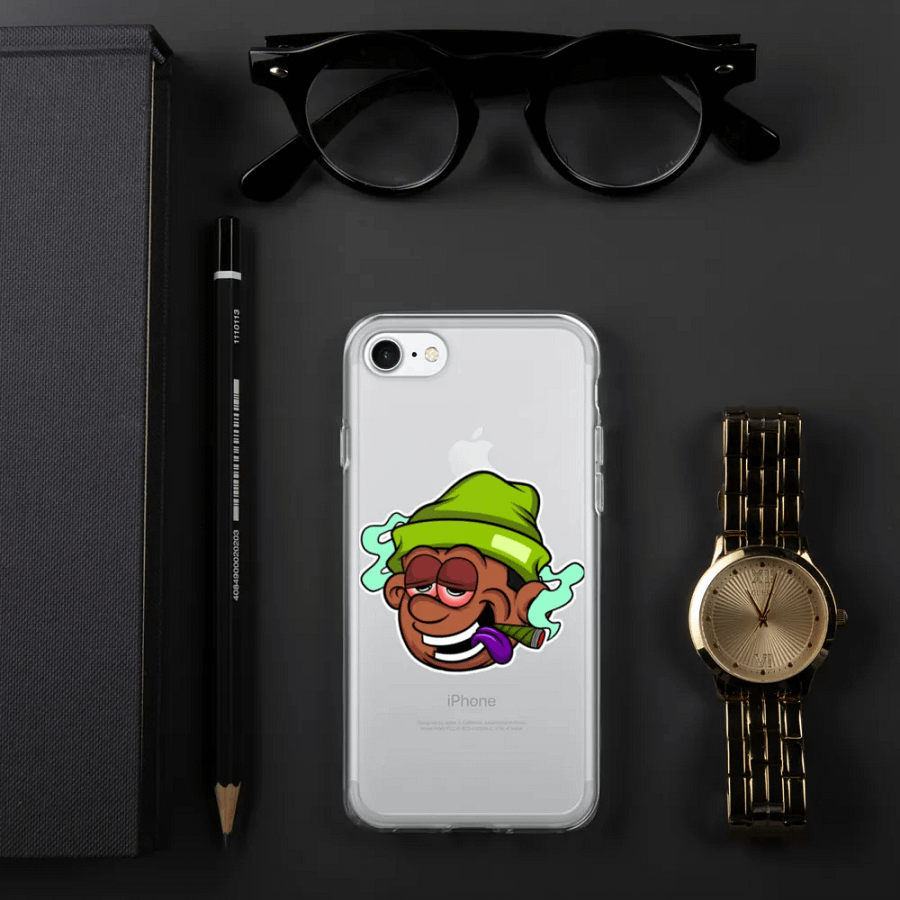 clear Silly guy iphone case product image (3)