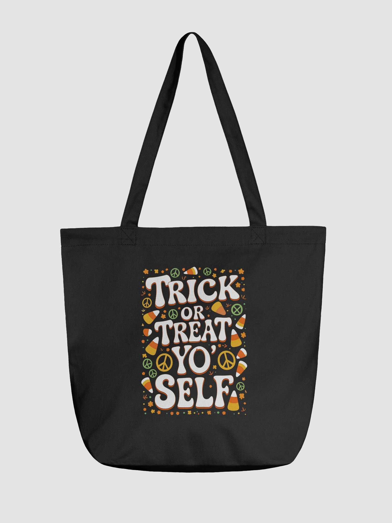 Trick or Treat Yo' Self Eco Tote Bag product image (1)
