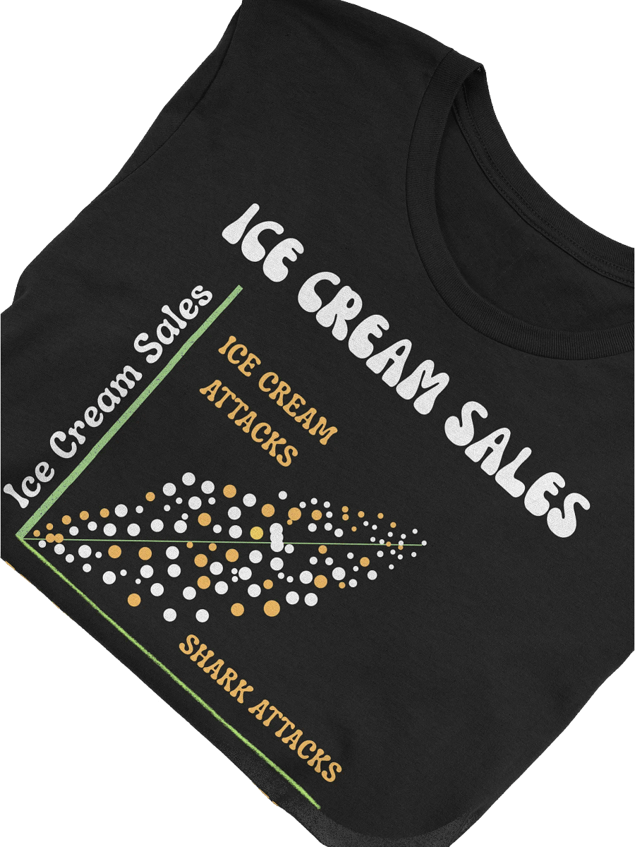 Causal Threads Scatter Plot Tee product image (10)