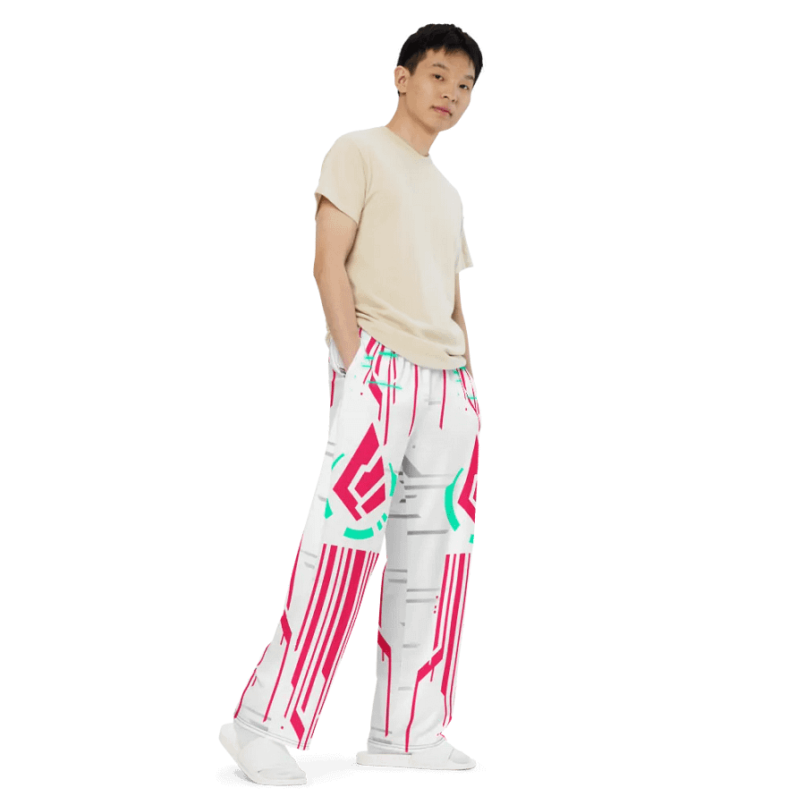 Cyberia Unisex Wide-Leg Pants product image (7)