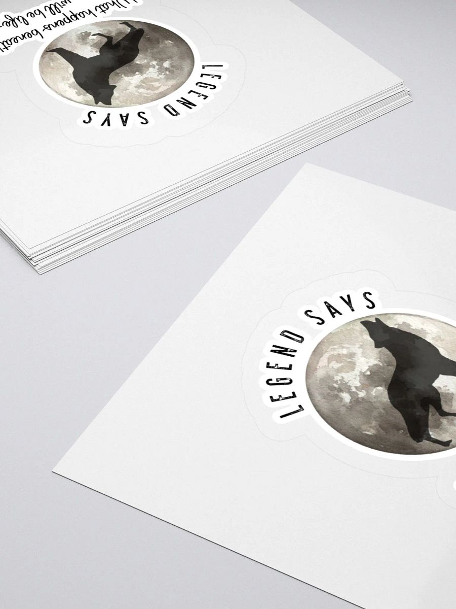 Legend Says Sticker product image (4)