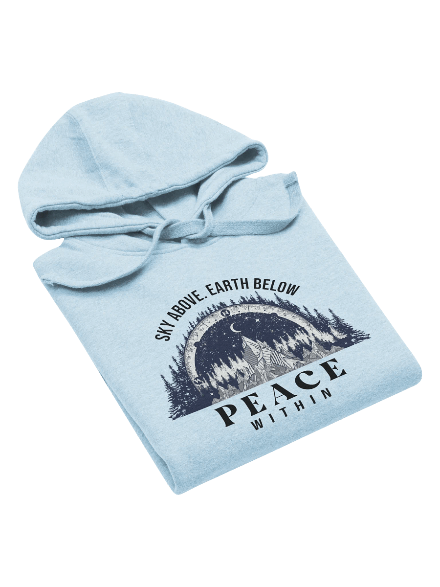 sky above earth below peace within hoodie product image (5)