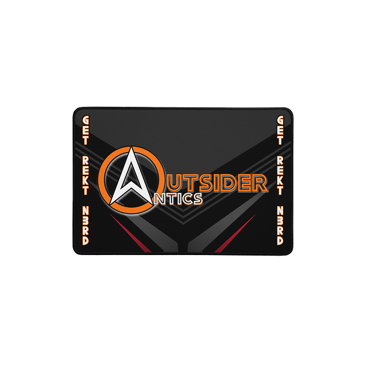 'OutsiderAntics' Logo Desk Mat - *Dark Side Theme* product image (1)