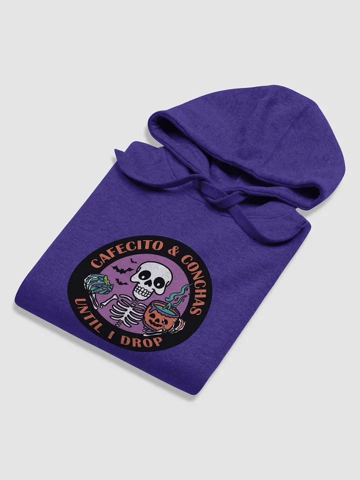 Cafecito and Conchas Halloween Skeleton Premium Hoodie product image (18)