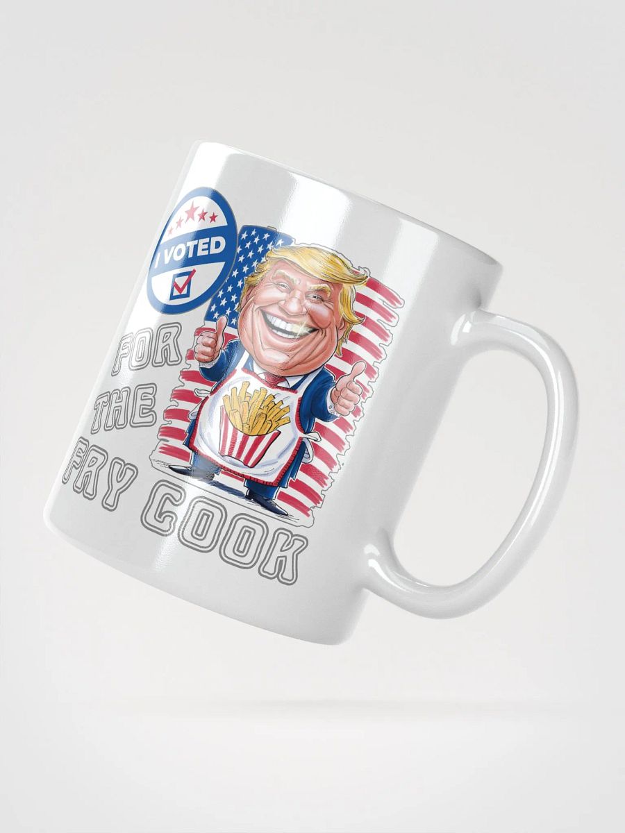 I Voted For The Fry Cook Trump USA Election Mug product image (3)