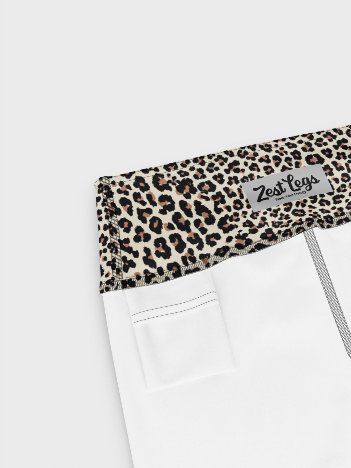 Printed Shorts "Abstract Animal Leopard Skin Fur Pattern" product image (6)