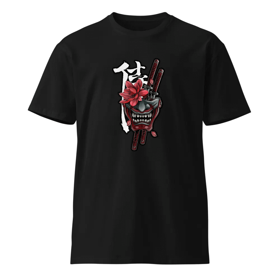 Samurai Mask & Katana Tee product image (1)