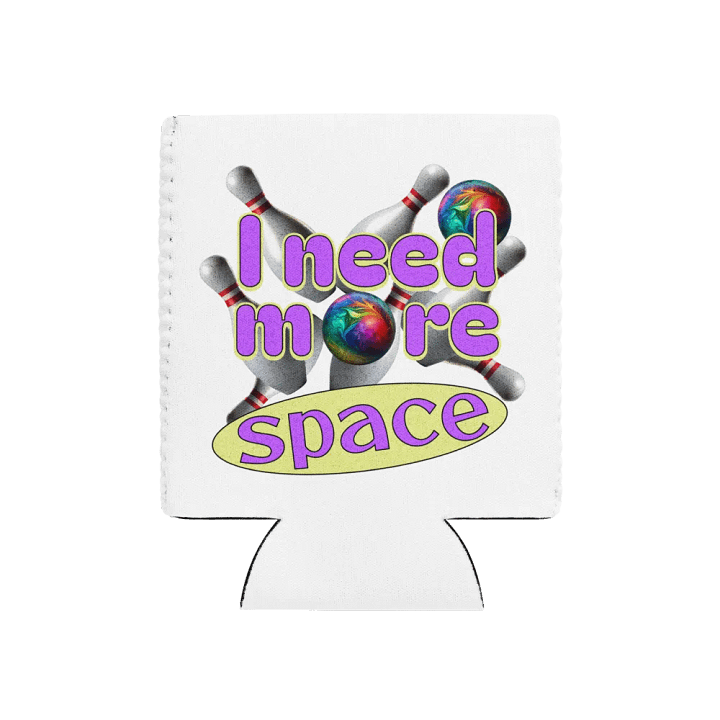 I Need More Space Bowling Cosmic Can Cooler product image (1)