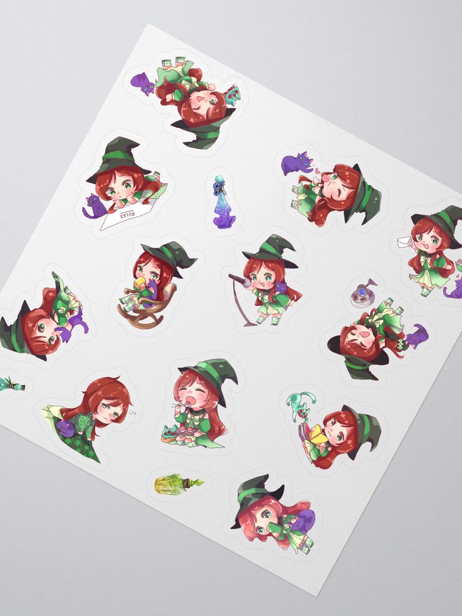 Chibi Cath Sticker Sheet product image (3)
