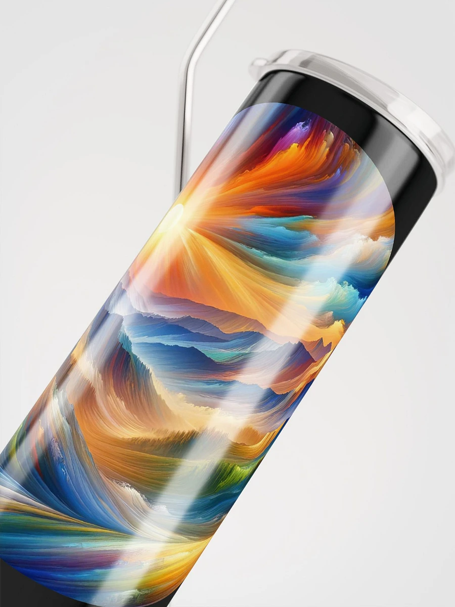 Abstract Sunrise - Stainless Steel Tumbler product image (5)