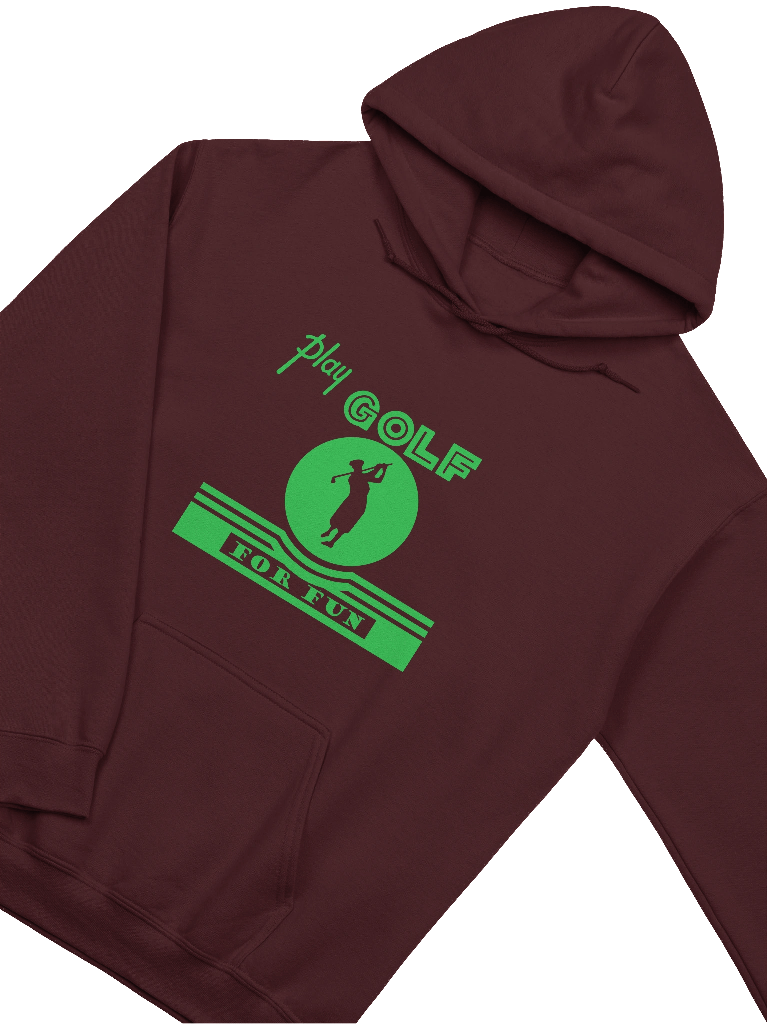 'Golf for Fun' Hoodie — Dark product image (2)