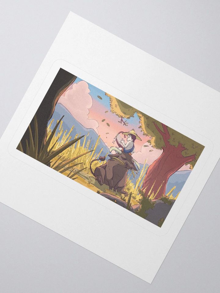 Serenading a Buffalo | Kiss Cut Stickers product image (5)
