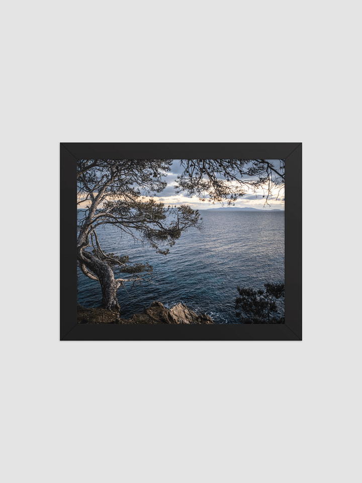 Print Fine Art - Sea View and the Hyères Islands, Pointe du Layet, Lavandou, Var product image (1)
