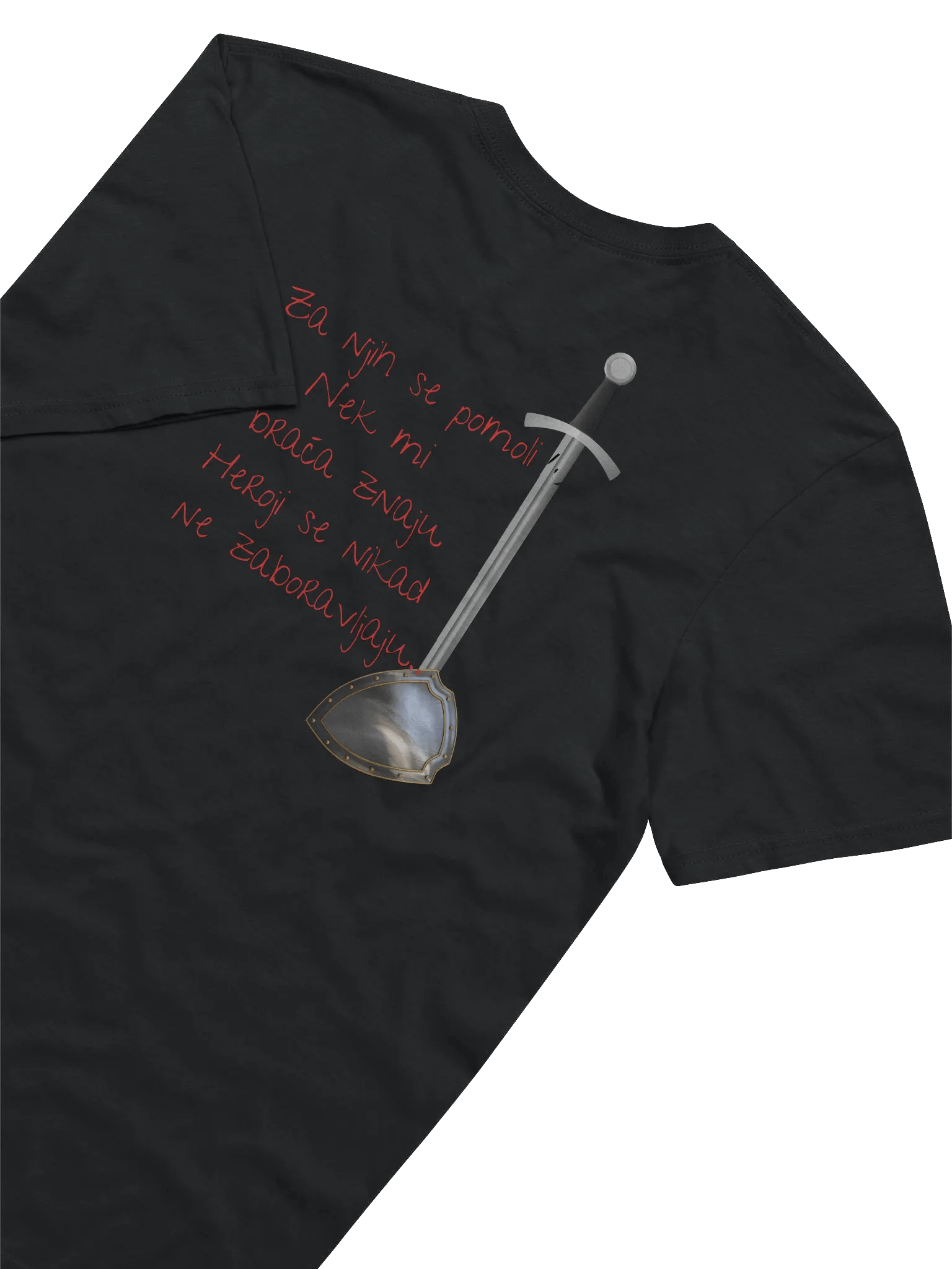 Memorial Crest Military Heroji se nikad ne zaboravljaju T-Shirt product image (12)