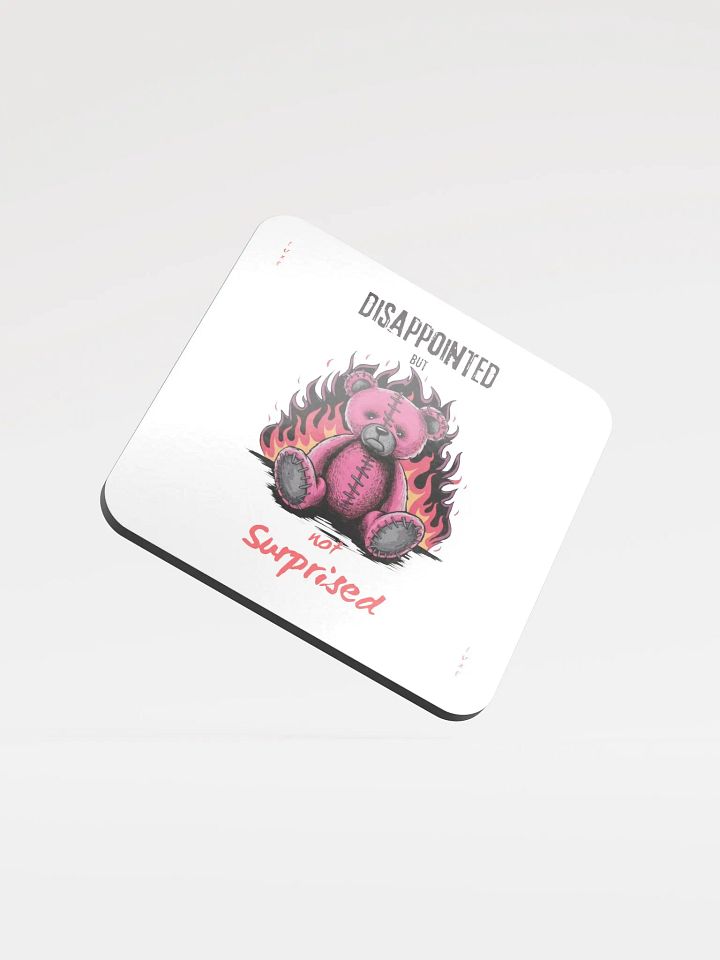 Burnt Out Teddy Coaster product image (1)