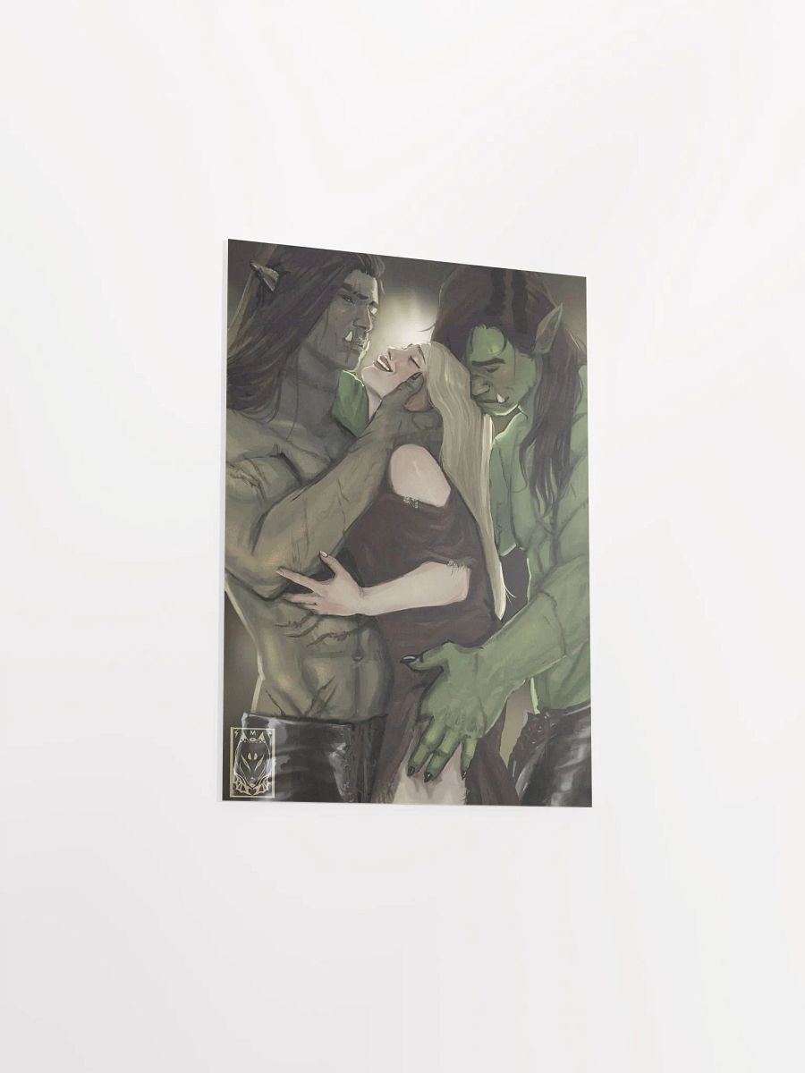 The Maid and the Orcs Art Print, by Skemz product image (3)