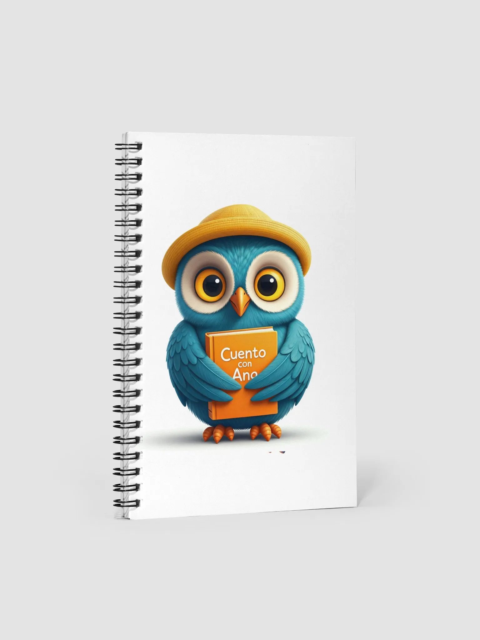 Whimsical Owl Dreams Spiral Notebook product image (1)
