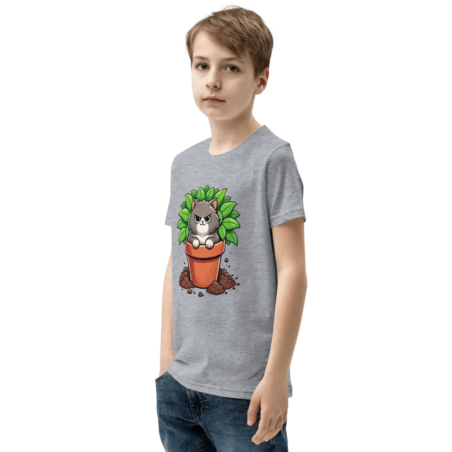 Purr in the Pot Boys T-shirt product image (3)