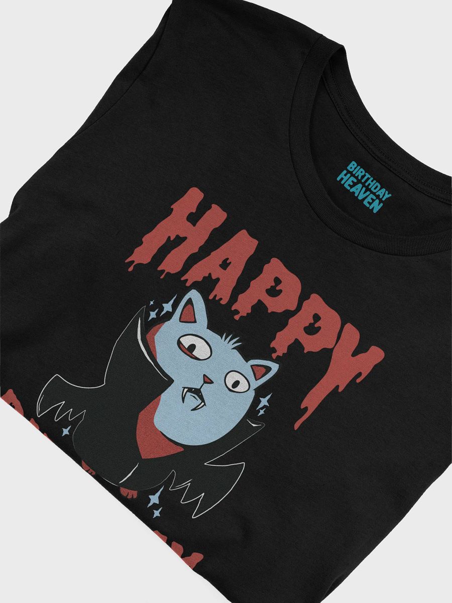 Happy Birthday (Vampire Cat) T-Shirt product image (22)