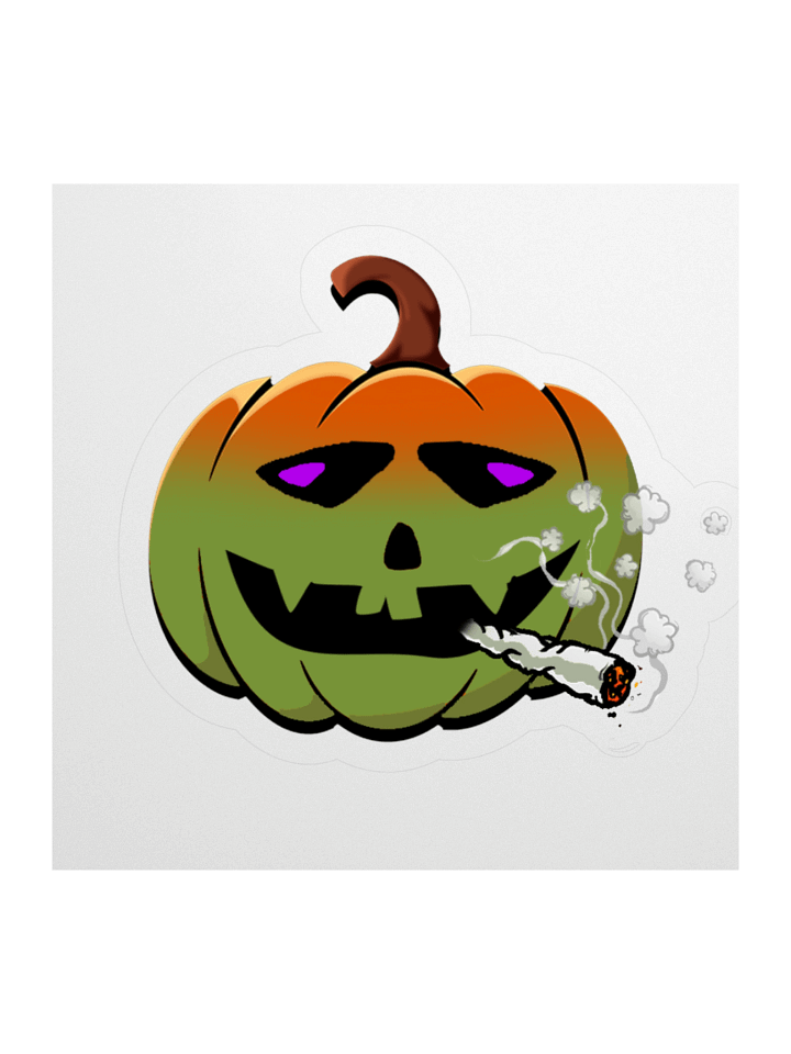 Stoned Pumpkin Sticker product image (4)