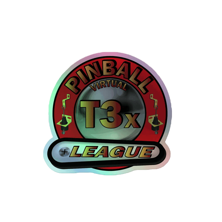 T3x League Holographic Sticker Set product image (2)