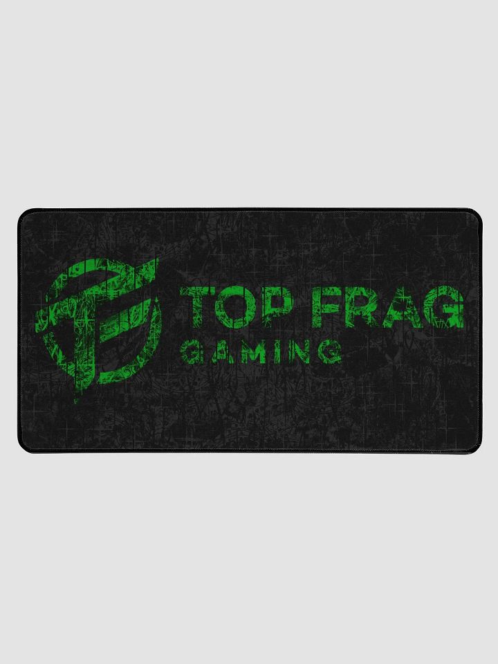TopFrag™ Green Blended Logo Desk Mat 15.5" x 31.5" product image (1)