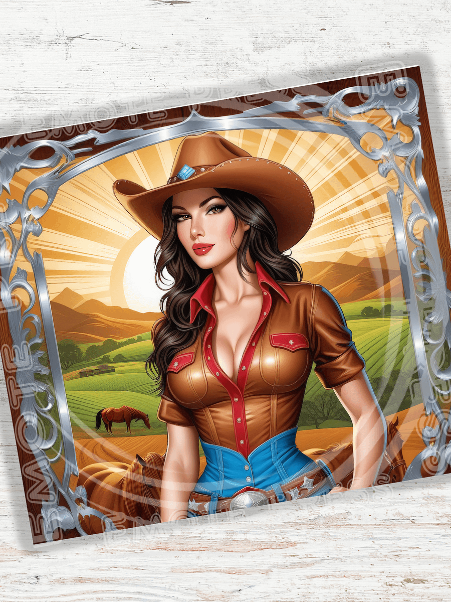 Beautiful Cowgirl 20 oz Stainless Steel Tumbler - V1 product image (2)