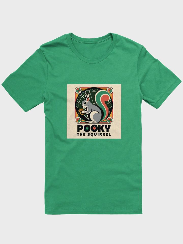 Super Soft and Flattering Tee: Art Deco Pooky The Squirrel product image (1)