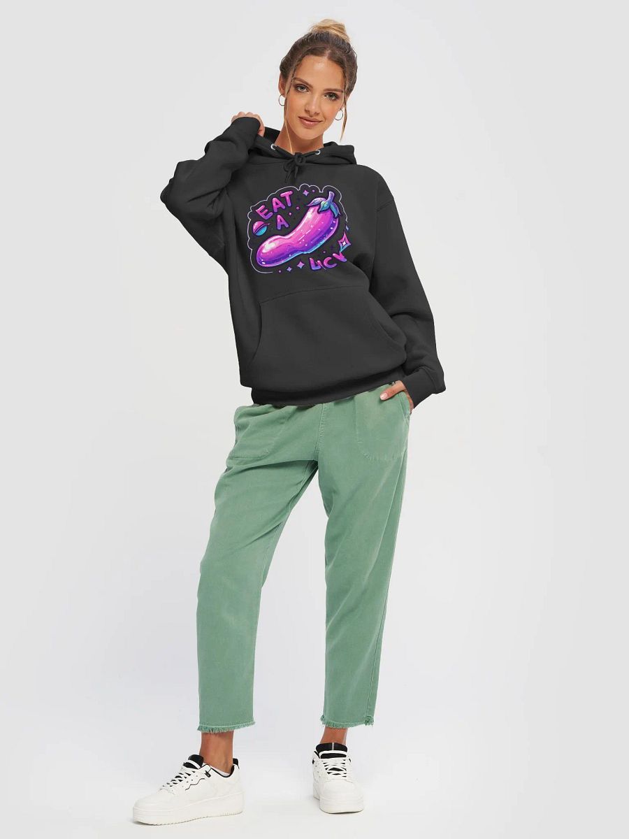 Funky Eggplant Delight Hoodie product image (37)