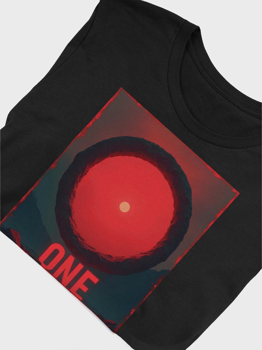 Dark Red Glowing Portal Sun Ominous Text One product image (53)