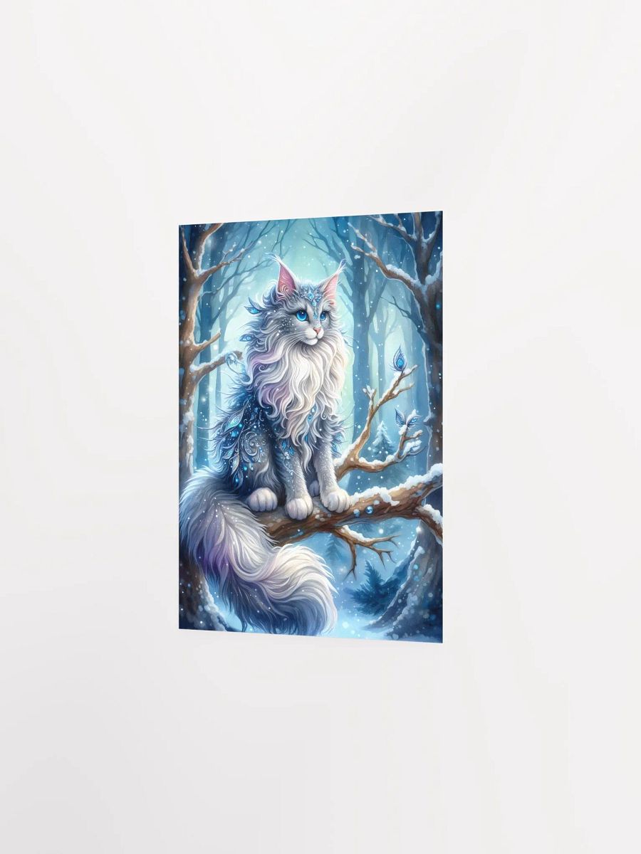 Frosty Feline Poster product image (7)