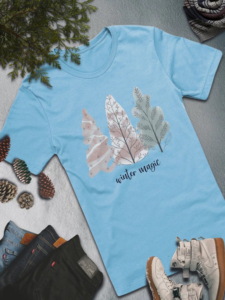 Winter Magic T-Shirt – Enchanting Holiday Fashion product image (2)